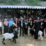 Pemkot Bandung dan HPDKI Kota Bandung menyelenggarakan Lomba Ketangkasan Domba "Wali Kota Bandung Cup” di Lapangan Pamidangan Babakan Siliwangi (Foto:Humas Kota Bandung)