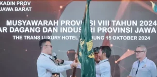 Almer Faiq Rusydi resmi terpilih menjadi Ketua Kadin Jawa Barat periode 2024-2029