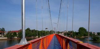 Jembatan Gantung Alun-alun Albar Kota Depok (1)