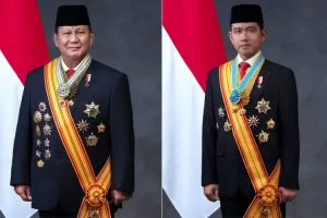 Presiden Prabowo Subianto dan Wakil Presiden Gibran Rakabuming Raka