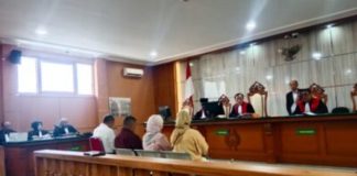 Sidang lanjutan kasus dugaan korupsi Pasar Cigasong Majalengka.