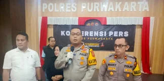 Ungkap kasus narkoba di Polres Purwakarta. (Foto: Gin/Jabarnews)