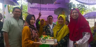 Milad IGRA ke-22 di Anugerah Waterpark Bunder, Kecamatan Bungursari, Kabupaten Purwakarta. (Foto: Gin/Jabarnews)