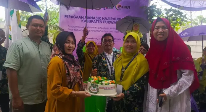 Milad IGRA ke-22 di Anugerah Waterpark Bunder, Kecamatan Bungursari, Kabupaten Purwakarta. (Foto: Gin/Jabarnews)