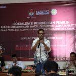 Sosialisasi pendidikan pemilih yang diselenggarakan KPU Jabar bersama Prima DMI dan Pokwan DPRD Kabupaten Bogor (Foto: Ist)