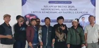 Sakola Gratis hingga Koalisi Rakyat! Inilah Alasan Ribuan Relawan BEDAS 2020 Pilih Sahrul-Gun Gun