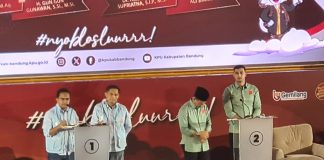 Debat Publik Cabup Bandung: Teknologi KTP Solusi Andalan Sahrul Gunawan, Dadang Supriatna Lanjutkan Program