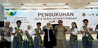 Pengukuhan Duta Sekolah Bakti Masagi