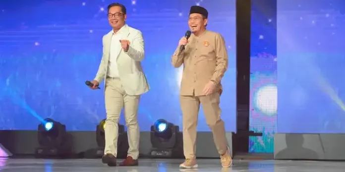 Pasangan calon gubernur dan wakil gubernur Jakarta nomor urut 01, Ridwan Kamil dan Suswono (Foto: Net)