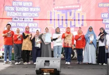 Gelar Produk dan Business Matching UMKM Naik Kelas Jawa Barat 2024, di Taman Pasanggrahan Alun-alun Purwakarta (Foto: Ist)