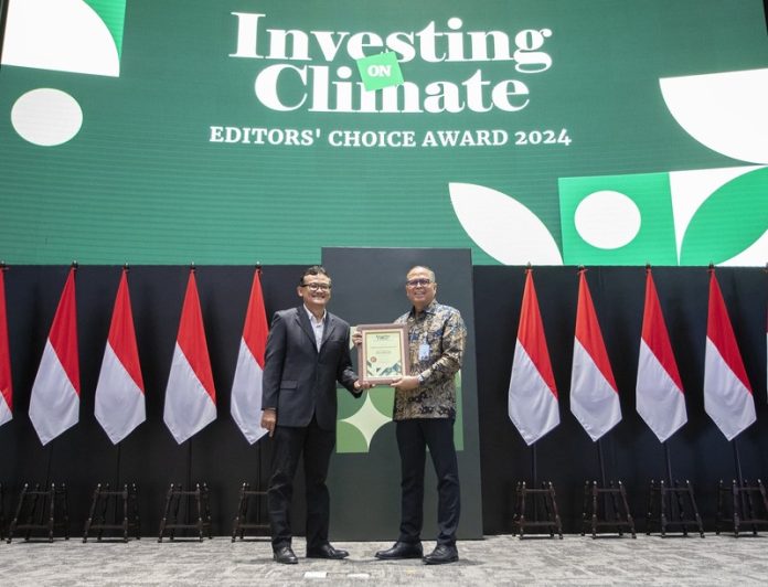 Bank bjb Ukir Sejarah: Dua Penghargaan Bergengsi di Investing on Climate Awards 2024