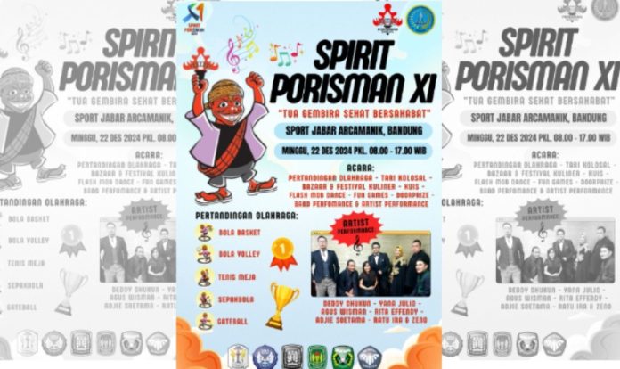 Puncak SPIRIT PORISMAN XI Segera Tiba! Sambut SPIRIT PORISMAN XI dengan Semangat dan Hiburan Menarik!