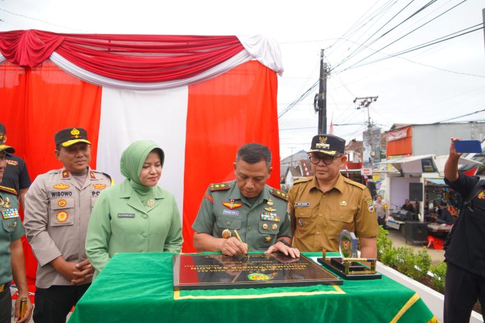 Monumen Panser Saladin Resmi Berdiri: Simbol Ketangguhan TNI AD di Cililin