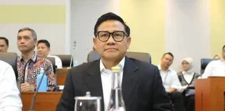 Menteri Koordinator Bidang Pemberdayaan Masyarakat (Menko PM), Muhaimin Iskandar atau Cak Imin, saat menghadiri Rapat Kerja Badan Anggaran DPR RI di Kompleks Parlemen, Jakarta, Senin (2/12/24). (Foto: Instagram/@cakiminow)