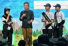 Pelantikan pelajar di Jabar menjadi Duta Integritas di West Java Youth Camp (WJYC) 2024 (Foto: Pemprov Jabar)