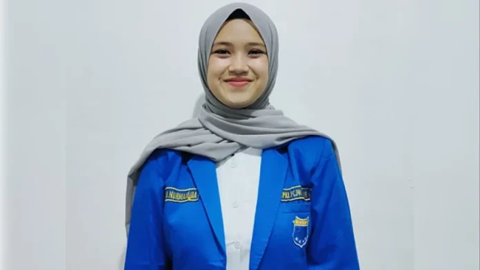 Ketua Korps Pergerakan Mahasiswa Islam Indonesia Putri (Kopri) Pengurus Koordinator Cabang (PKC) Jawa Barat, Winda Nurmaulida (Foto: NU Online Jabar)