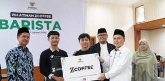 Pelatihan Z-Coffee yang diselenggarakan oleh Baznas Jabar