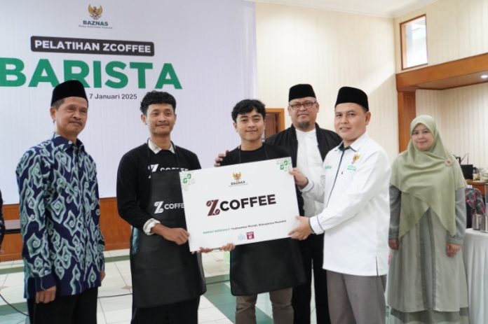 Pelatihan Z-Coffee yang diselenggarakan oleh Baznas Jabar