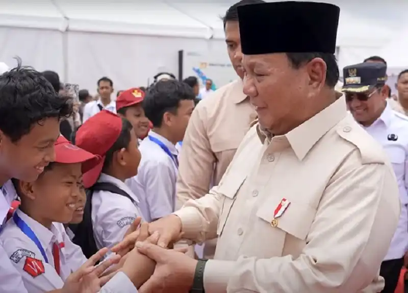 Presiden Republik Indonesia Prabowo Subianto (Foto: Tangkapan Layar YouTube Sekretariat Presiden)